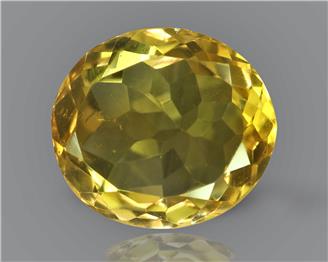 Yellow Citrine Natural Certified 4.88 CTS... ( 86454 )